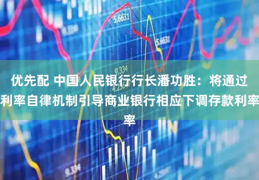 优先配 中国人民银行行长潘功胜：将通过利率自律机制引导商业银行相应下调存款利率